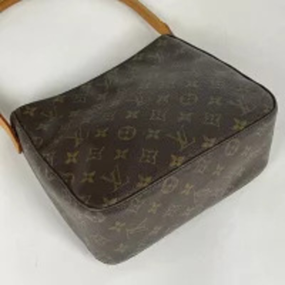 Louis Vuitton Brown Looping Bag Shoulder Monogram Brown